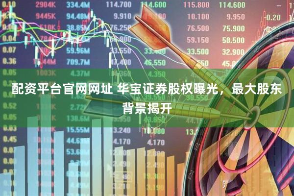 配资平台官网网址 华宝证券股权曝光，最大股东背景揭开